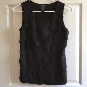 Ann Taylor Black sleeveless XS